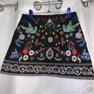 Embroidered skirt from boutique